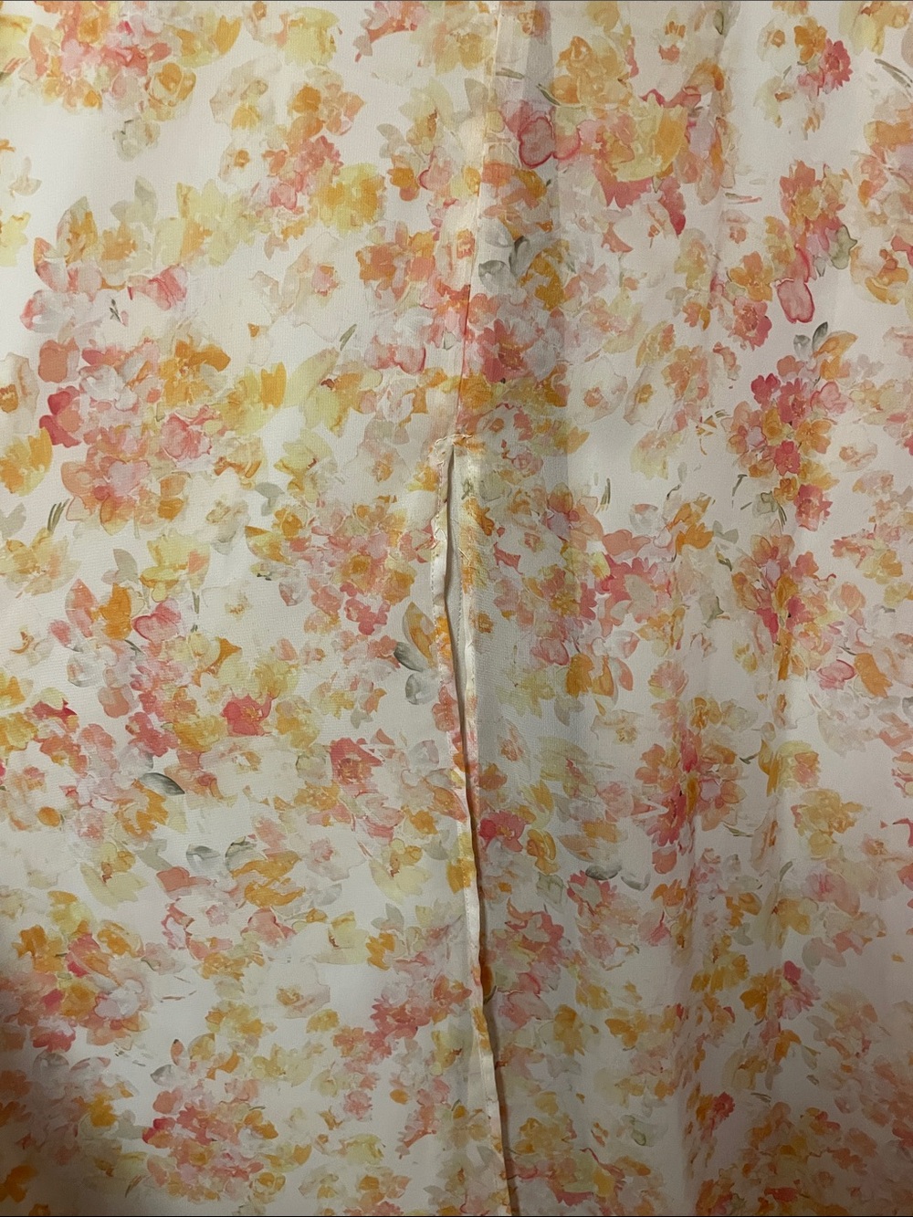 Birdy Grey Floral Maxi Dress in Cream, Pink and Yellow - Picture 6 of 6